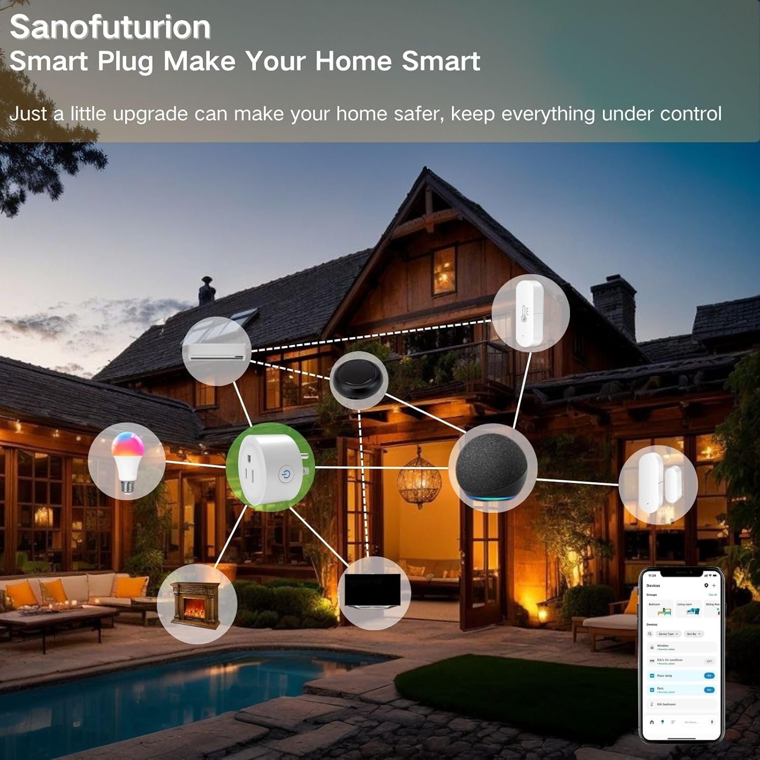 Enchufe Inteligente WiFi Duo